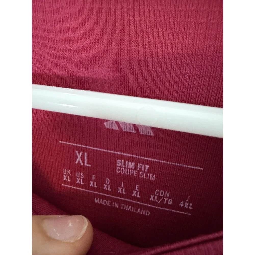 Adidas AS Roma 2023-24‎ Home Jersey Mens XL Slim Fit Maroon Soccer Shirt